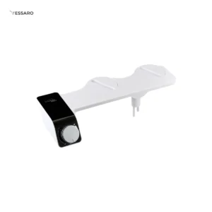 VESSARO Ultra-Thin Bidet Attachment for Toilet with Dual Nozzles