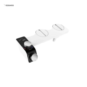 VESSARO Ultra-Thin Bidet Attachment for Toilet with Dual Nozzles