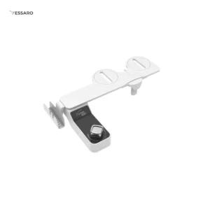VESSARO Ultra-Thin Bidet Attachment for Toilet with Dual Nozzles