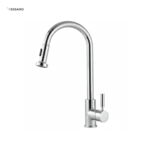 VESSARO Modern Pull-Down Kitchen Faucet